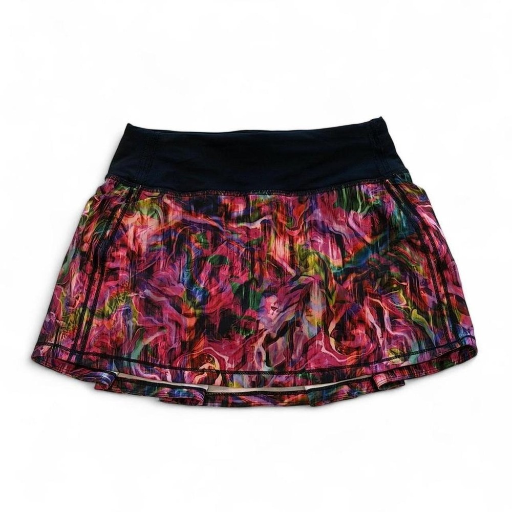 Lululemon Abstract Pace Rival Skirt